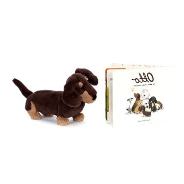 Otto Le Petit Chien Saucisse Livre and Otto Sausage Dog Medium