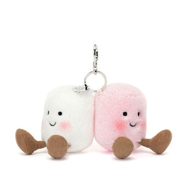 Amuseables Pair of Marshmallows Bag Charm