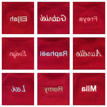 Bartholomew Bear with Personalised Red Jumper