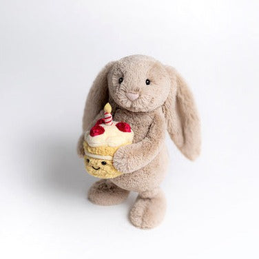 Bashful Beige Bunny 'Birthday'