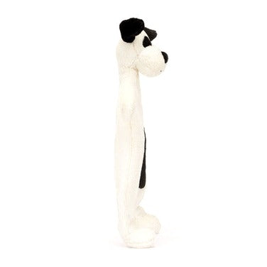 Bashful Black & Cream Puppy Comforter