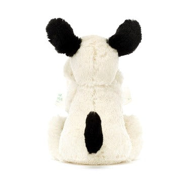 Bashful Black & Cream Puppy Soother