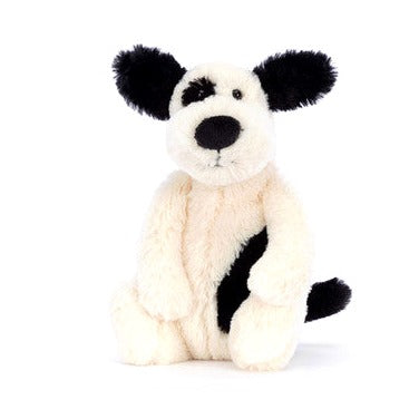 Bashful Black & Cream Puppy