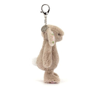 Blossom Beige Bunny 'Petal' Bag Charm