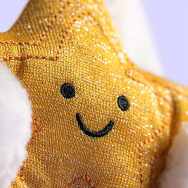 Cream Bunny with Star