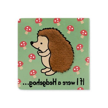 If I Were A Hedgehog Board Book and Bashful Hedgehog Medium