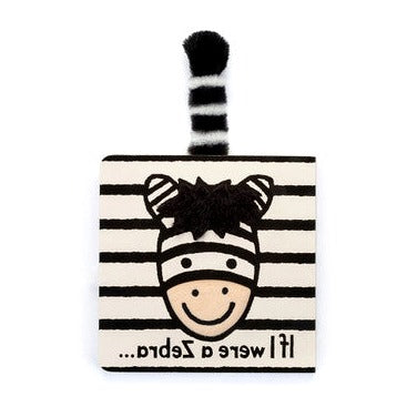 If I Were A Zebra Board Book and Bashful Zebra Medium