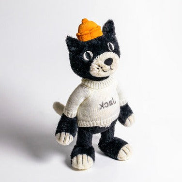 Jellycat Jack with Personalised Cream Jumper