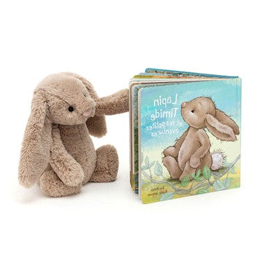 Lapin Timide Et Ses Petites Aventures and Bashful Beige Bunny Medium