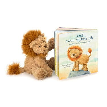 Leo, Der Mutige Lowe Buch and Fuddlewuddle Lion Medium