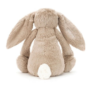Personalised Bashful Beige Bunny Huge