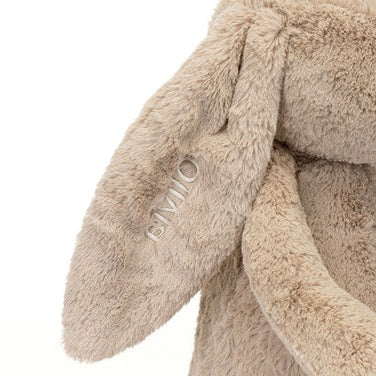 Personalised Bashful Beige Bunny Huge