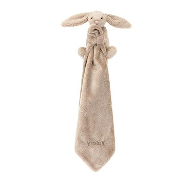 Personalised Bashful Beige Bunny Soother