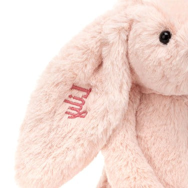 Personalised Bashful Blush Bunny Medium