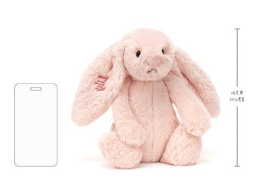Personalised Bashful Blush Bunny Medium