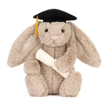 Personalised Bashful Bunny Graduation Outfit