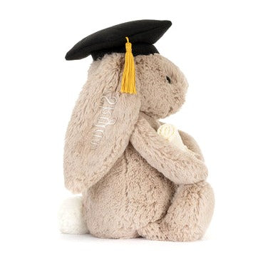 Personalised Bashful Bunny Graduation Outfit