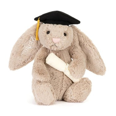 Personalised Bashful Bunny Graduation Outfit