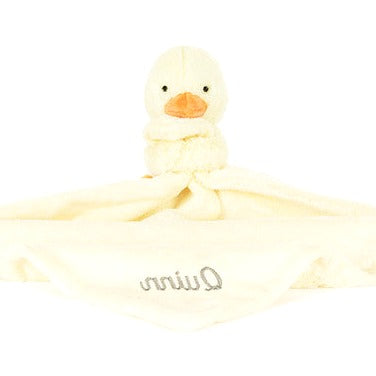 Personalised Bashful Duckling Soother