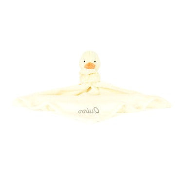 Personalised Bashful Duckling Soother