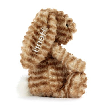 Personalised Bashful Luxe Bunny Juniper