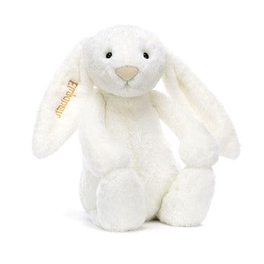 Personalised Bashful Luxe Bunny Luna Huge