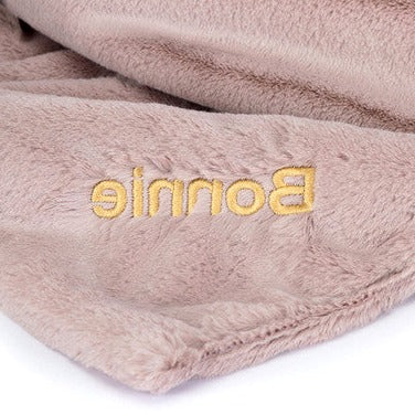 Personalised Bashful Luxe Bunny Rosa Blankie