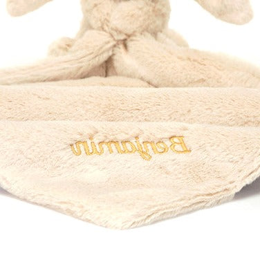 Personalised Bashful Luxe Bunny Willow Soother