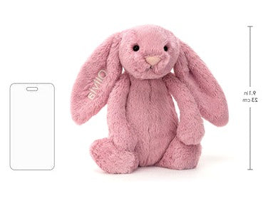 Personalised Bashful Tulip Bunny Medium