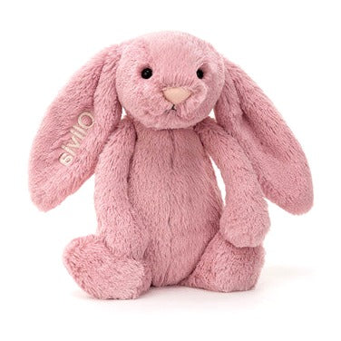 Personalised Bashful Tulip Bunny Medium