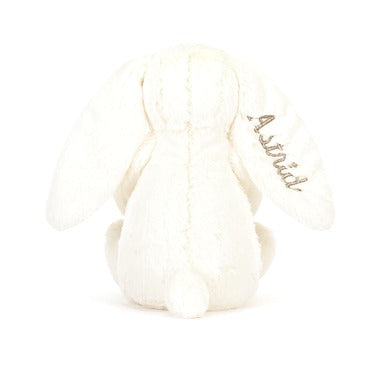 Personalised Cream Bunny with Star