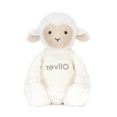 Skipson Lamb with Personalised Cream Jumper