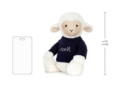 Skipson Lamb with Personalised Navy Jumper