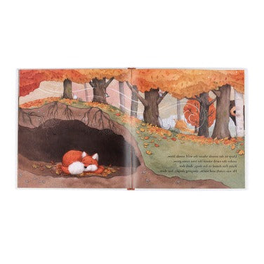 Warm in the Storm Book and Bashful Fox Cub Medium