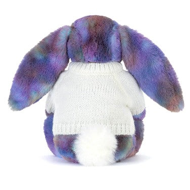 Zodihop Luxe Bunny with Personalised Cream Jumper